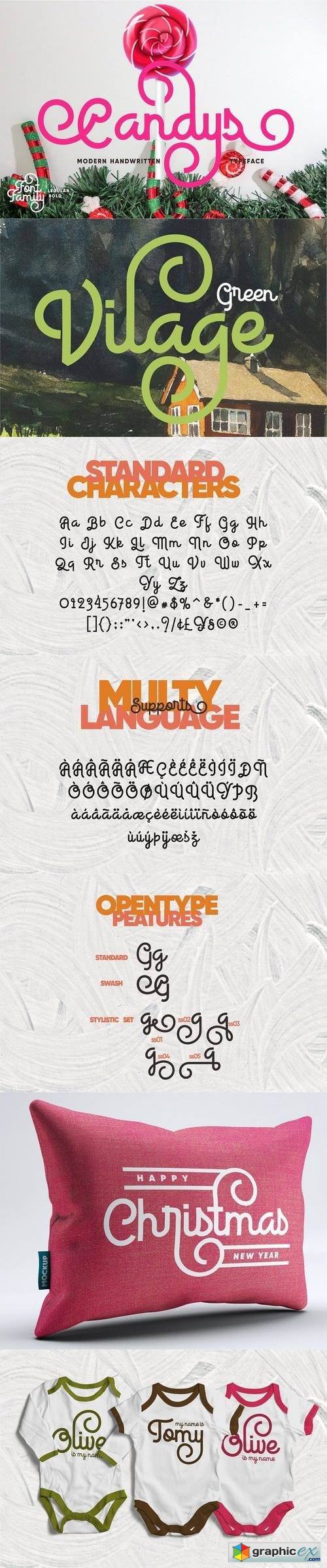 Candys Typeface 1916886