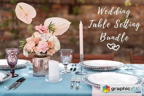 Wedding Table Setting Bundle