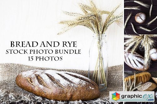 Bread And Rye Stock Photo Bundle