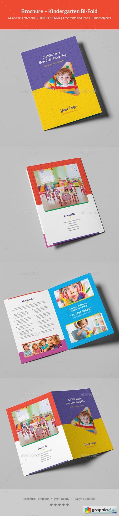 Brochure  Kindergarten Bi-Fold
