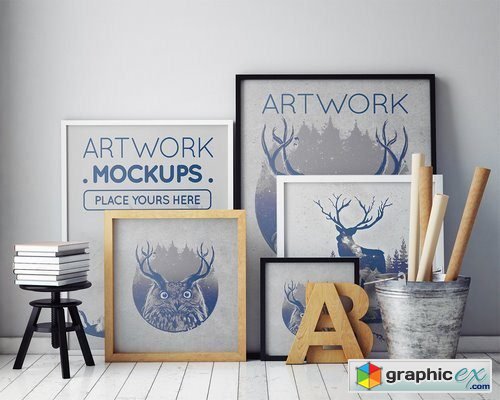 Artworks Mock-ups