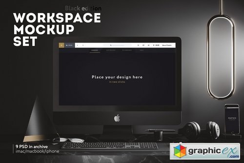 Workspace Mockup Set 7