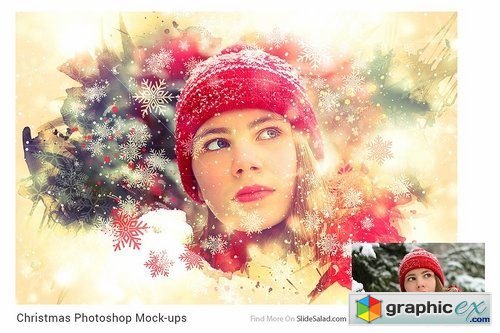 Christmas Photoshop Mockups -50% OFF