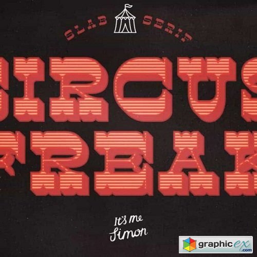 Circus Freak Chromatic Font