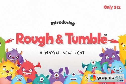Rough and Tumble Font