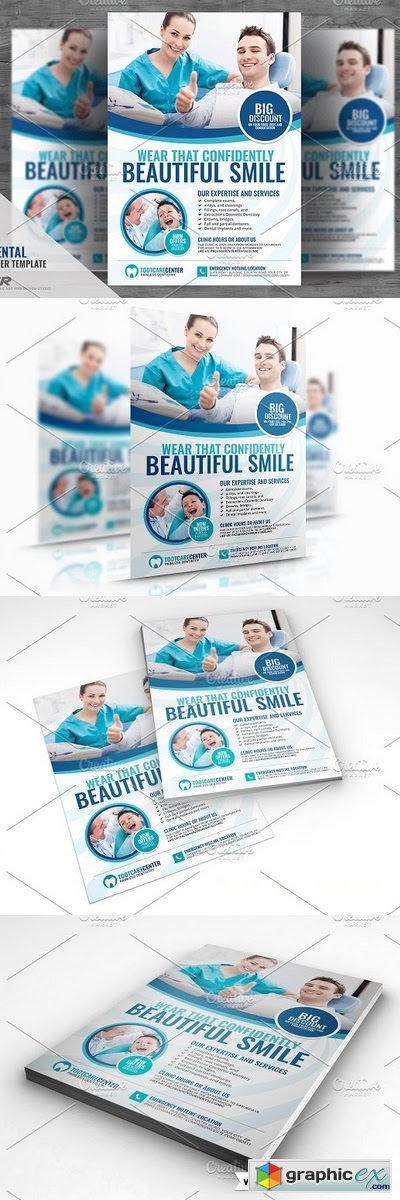 Dental Dentistry Clinic Flyer