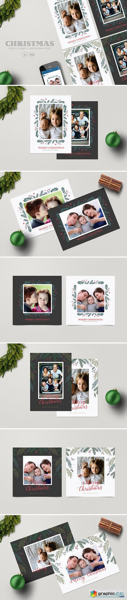 Christmas Photo Cards + Instagram