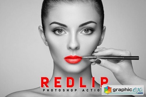 RedLip Photoshop Action