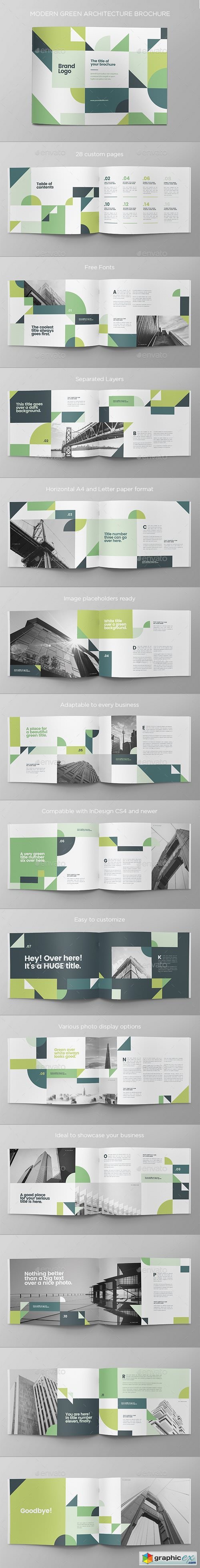 Modern Green Architecture Brochure