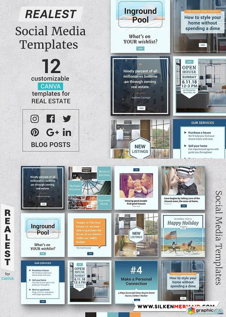 CANVA Real Estate Banners