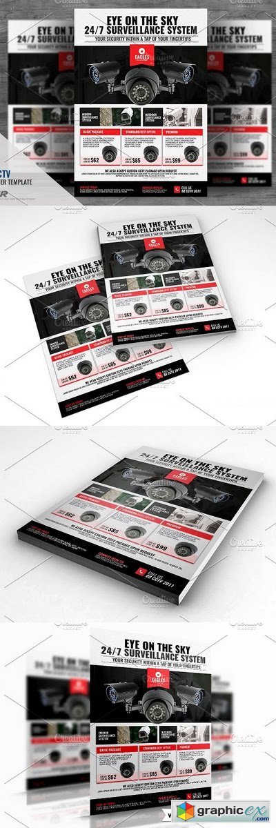 CCTV Promotional Product Flyer