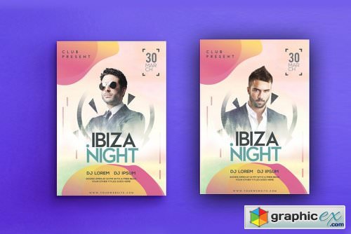 Ibiza Night Party Flyer