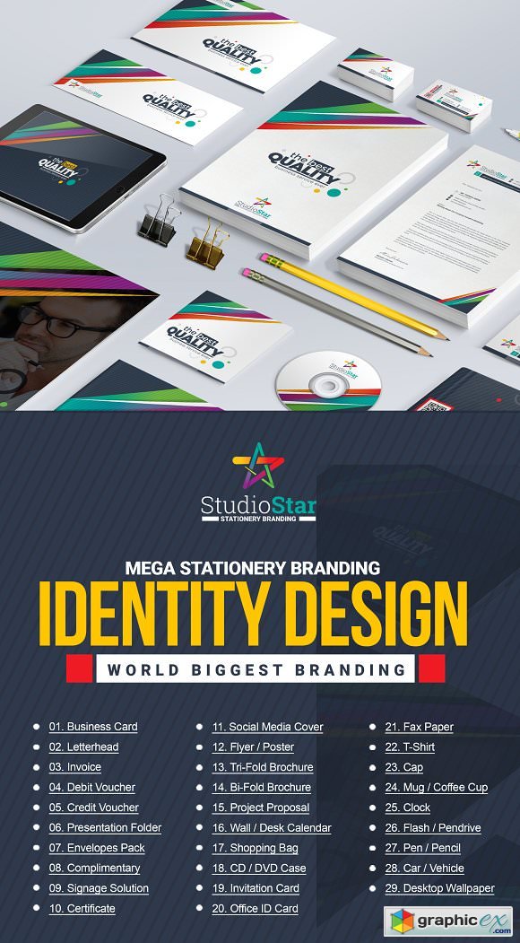Stationery Mega Branding Identity