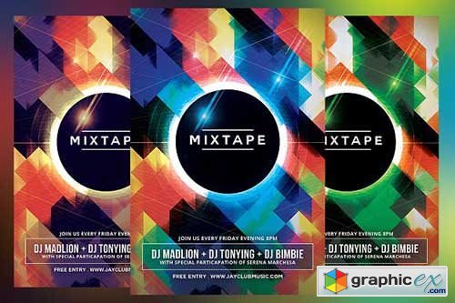 Mixtape Club Flyer