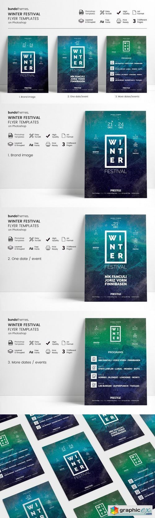 Winter Festival Flyer 2031122
