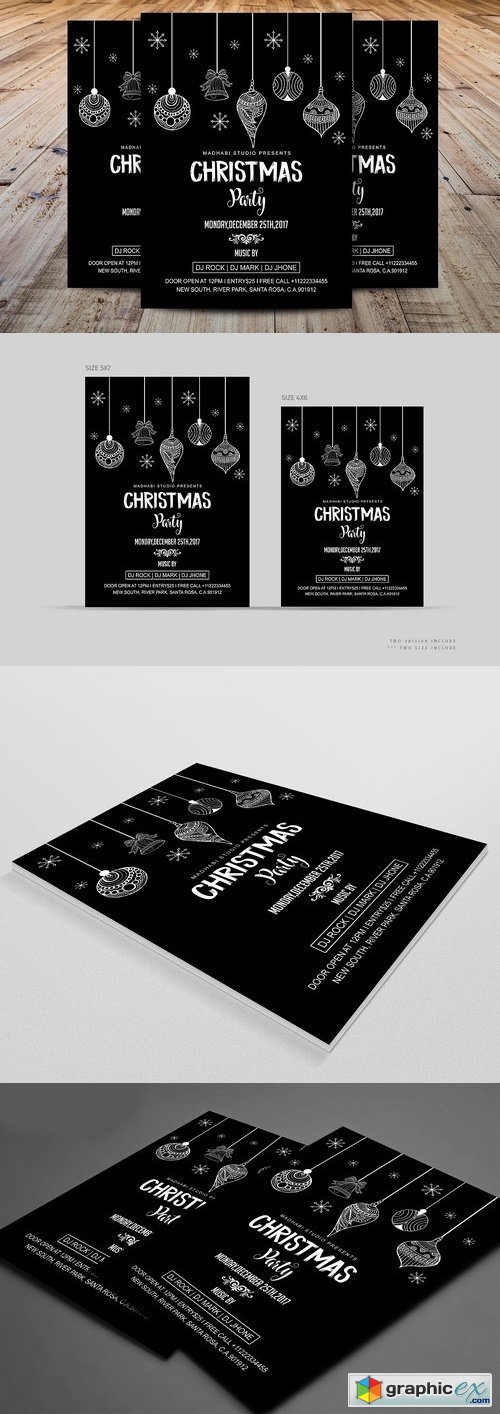 Christmas Flyer Template 2032253