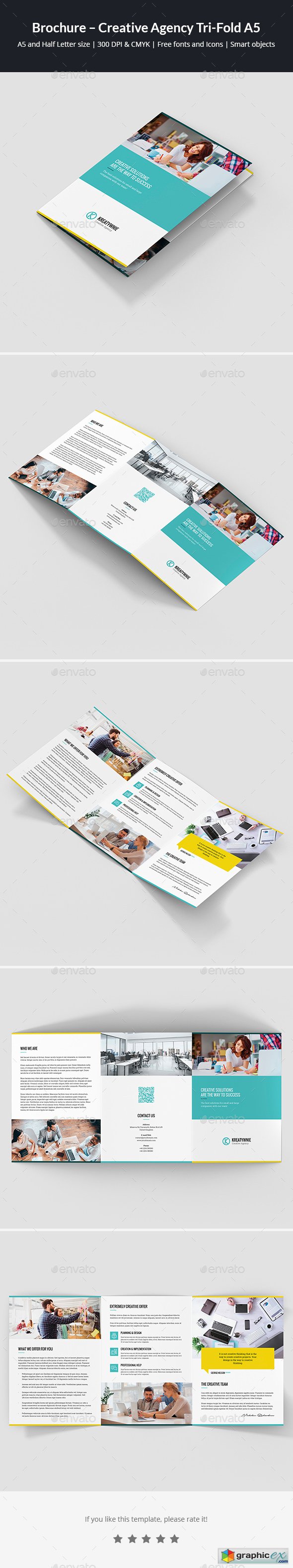 Brochure  Creative Agency Tri-Fold A5