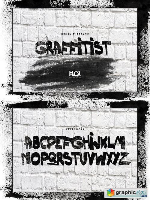 GRAFFITIST- Brush Font
