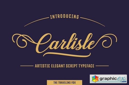 Carlisle - Elegant Script