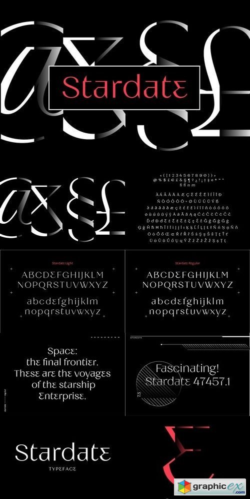 Stardate Typeface