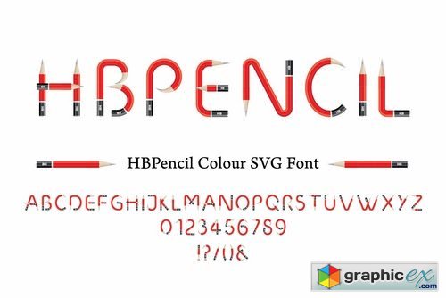 HBPENCIL SVG Font