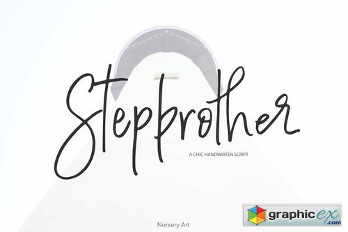 Stepbrother Chic Script Font
