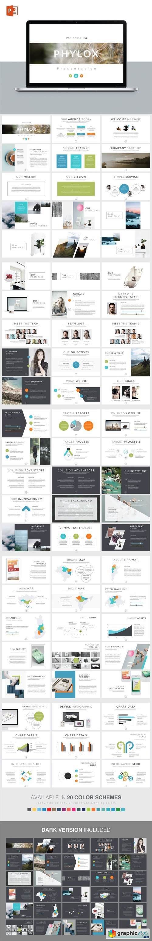 PHYLOX Maximal POWERPOINT Template