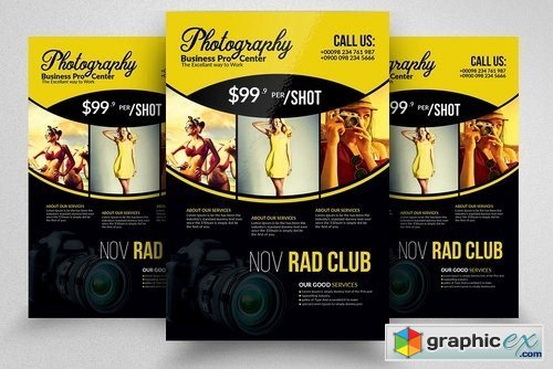 Professional Photography Psd Flyer