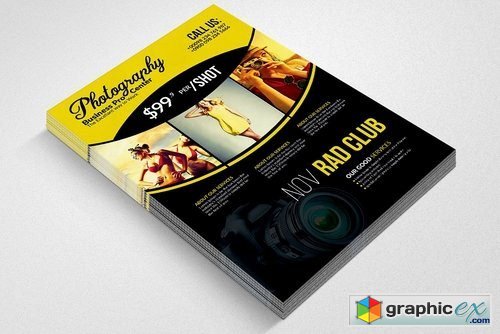 Professional Photography Psd Flyer