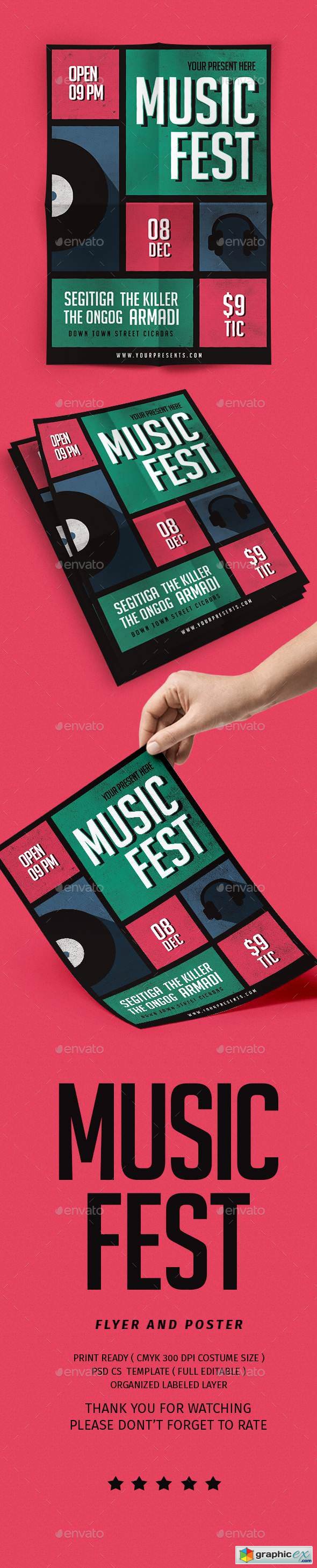 Music Fest Flyer 21142375