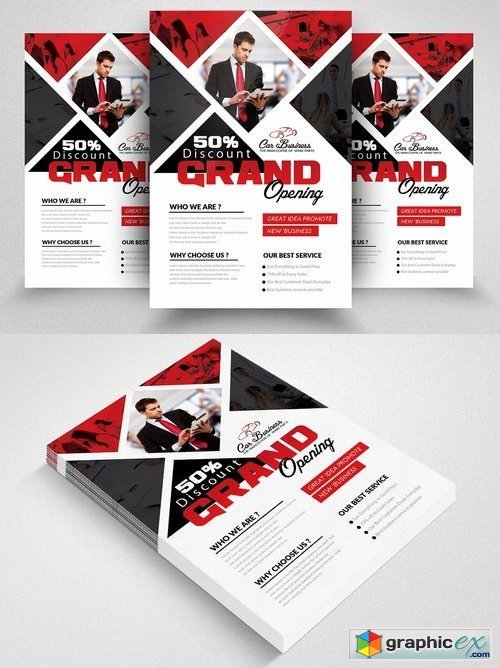 Grand Opening Flyer Template 1825821