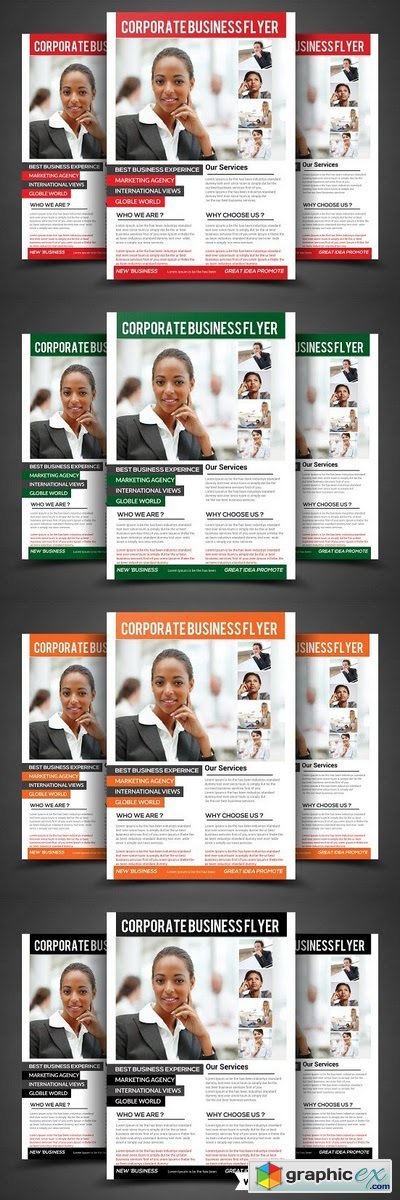 Corporate Business Flyer 2129292