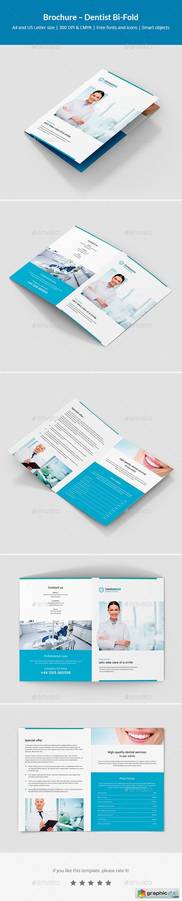 Brochure  Dentist Bi-Fold