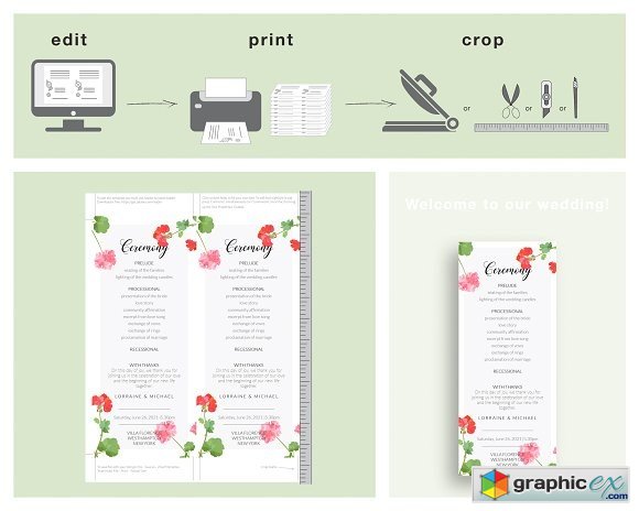 Wedding editable PDF template 2162569
