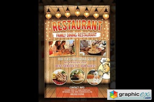 Restaurant Flyer 2168477