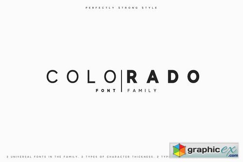 Colorado Sans serif family