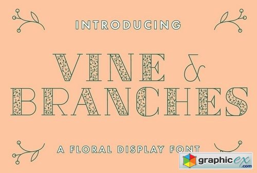 Vine and Branches Font