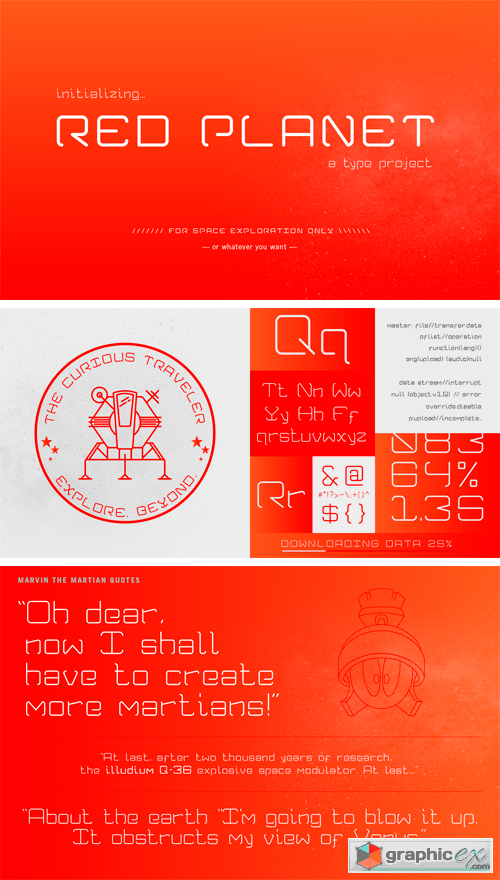 Red Planet Font