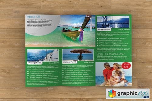 Travel Agency Brochure V762