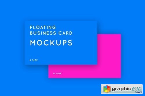 Floating Business Card