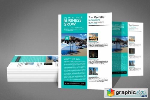 Corporate Business Flyer Template 2183614