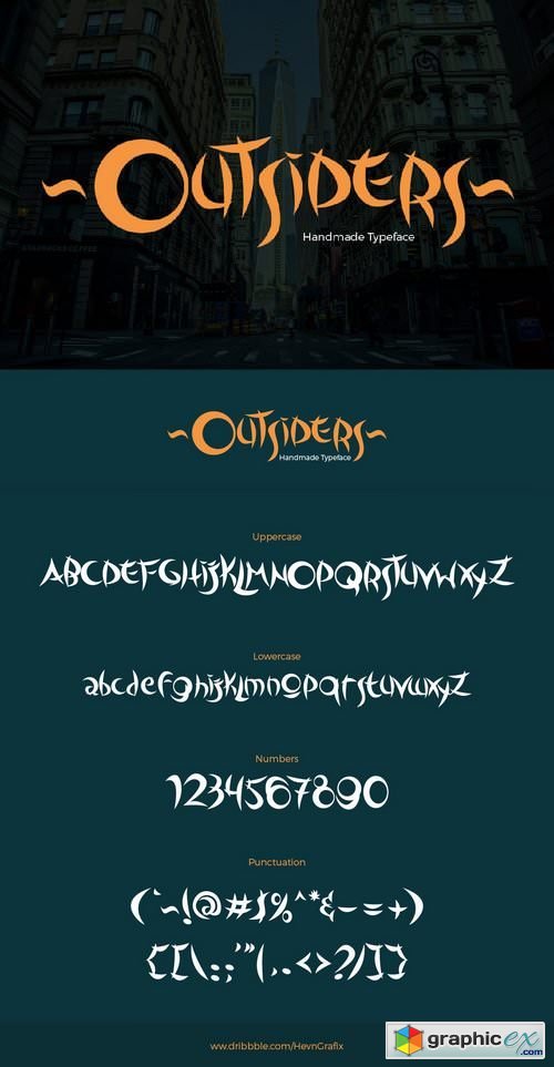 Outsiders font
