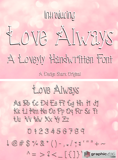 Love Always Handwritten Font