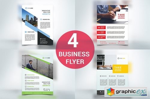 4 Business Flyers