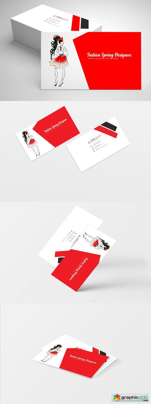 Fashion Designer Business Card 2198310