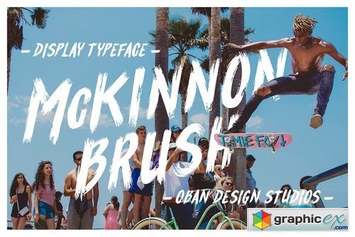 McKinnon Brush Typeface