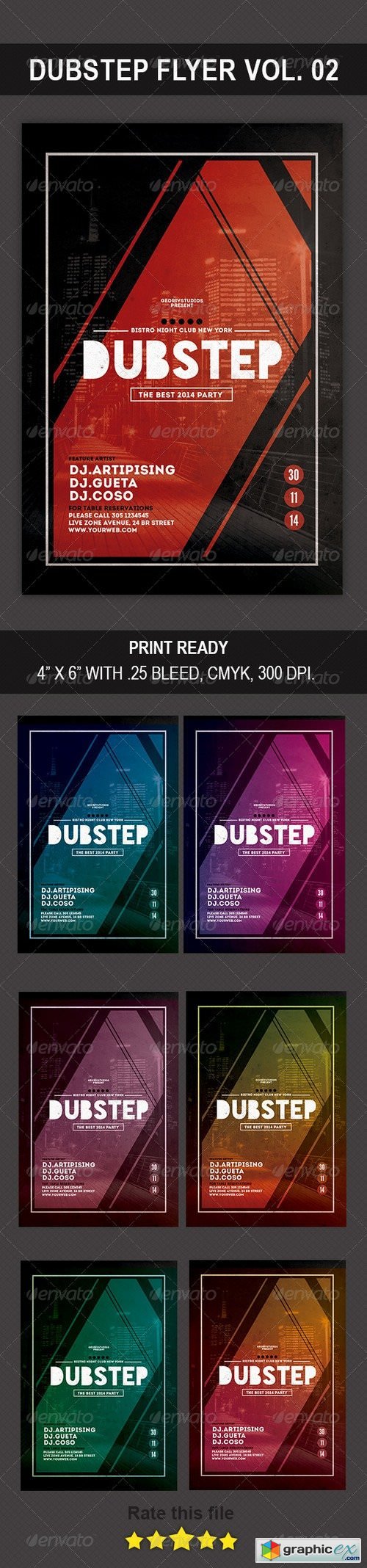 Dubstep Flyer Vol. 02