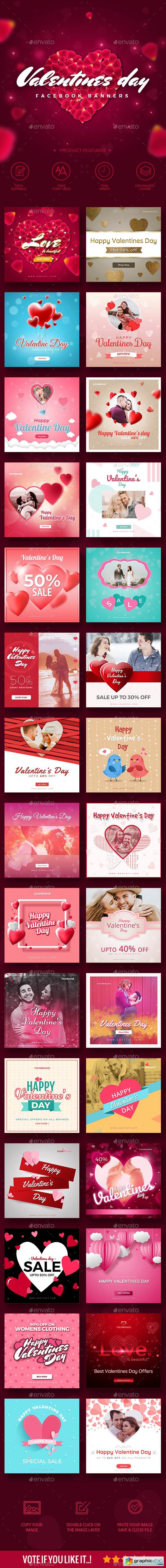 30 Valentines Day Instagram Promotion Banners