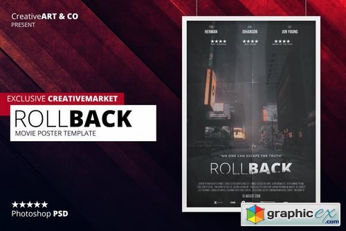 ROLLBACK Movie Poster Template