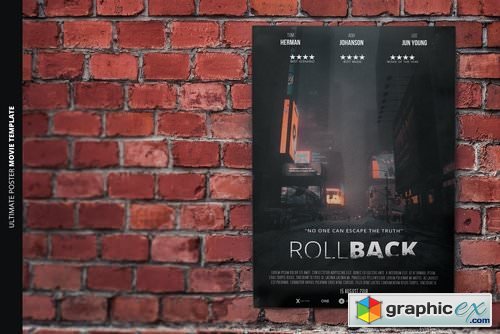ROLLBACK Movie Poster Template